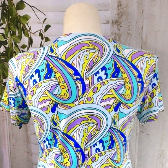 Lulu-B Colorful Patterned Dress Size L - Picture 6 of 10